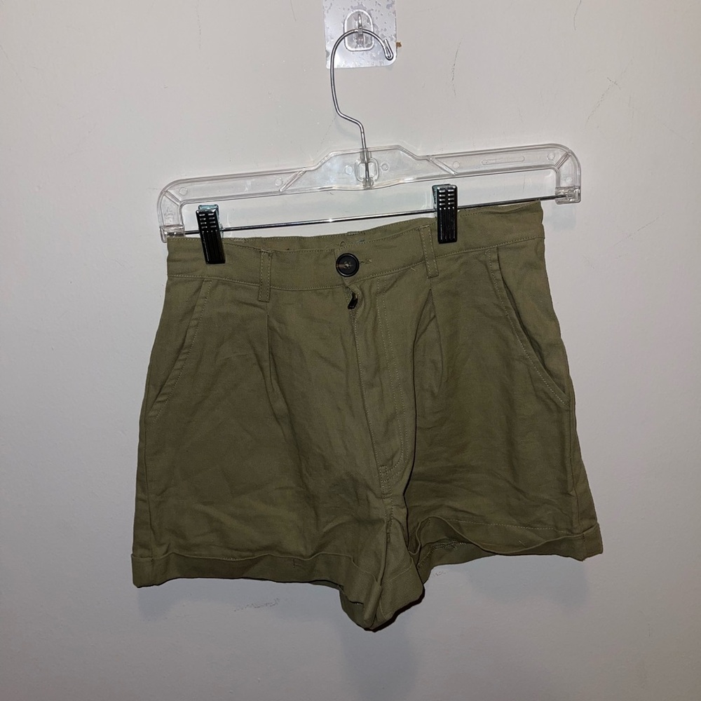 Sz S kids/Juniors Good Luck Gem Green Cargo Shorts NWT Nordstrom